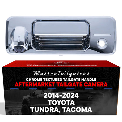 Toyota Tacoma (2016-2024) Chrome Replacement Tailgate Handle with Backup Camera
