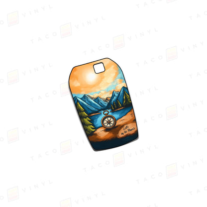 Taco Vinyl Toyota Key Fob Decals (HYQ14FBX)
