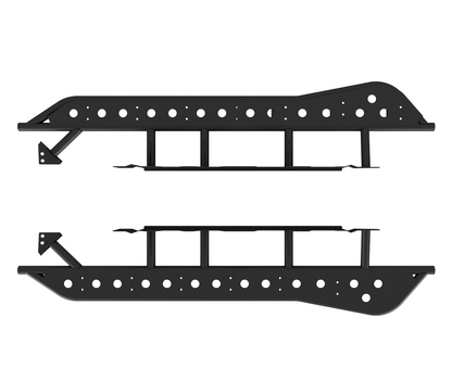 Cali Raised Step Edition Rock Sliders | 2024+ Tacoma