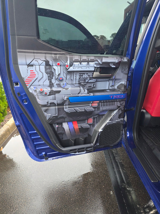 Taco Vinyl Tacoma Door Skins | 2024+ Tacoma