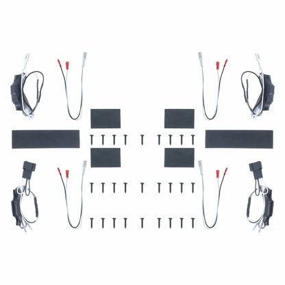 Kicker Plug & Play 8 Speaker Bundle (6.75" Rear Door Speakers) | '10 - '24 4Runner