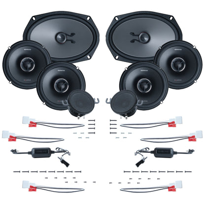 Kenwood eXcelon 8 Speaker Plug & Play Bundle | '10 - '24 4Runner