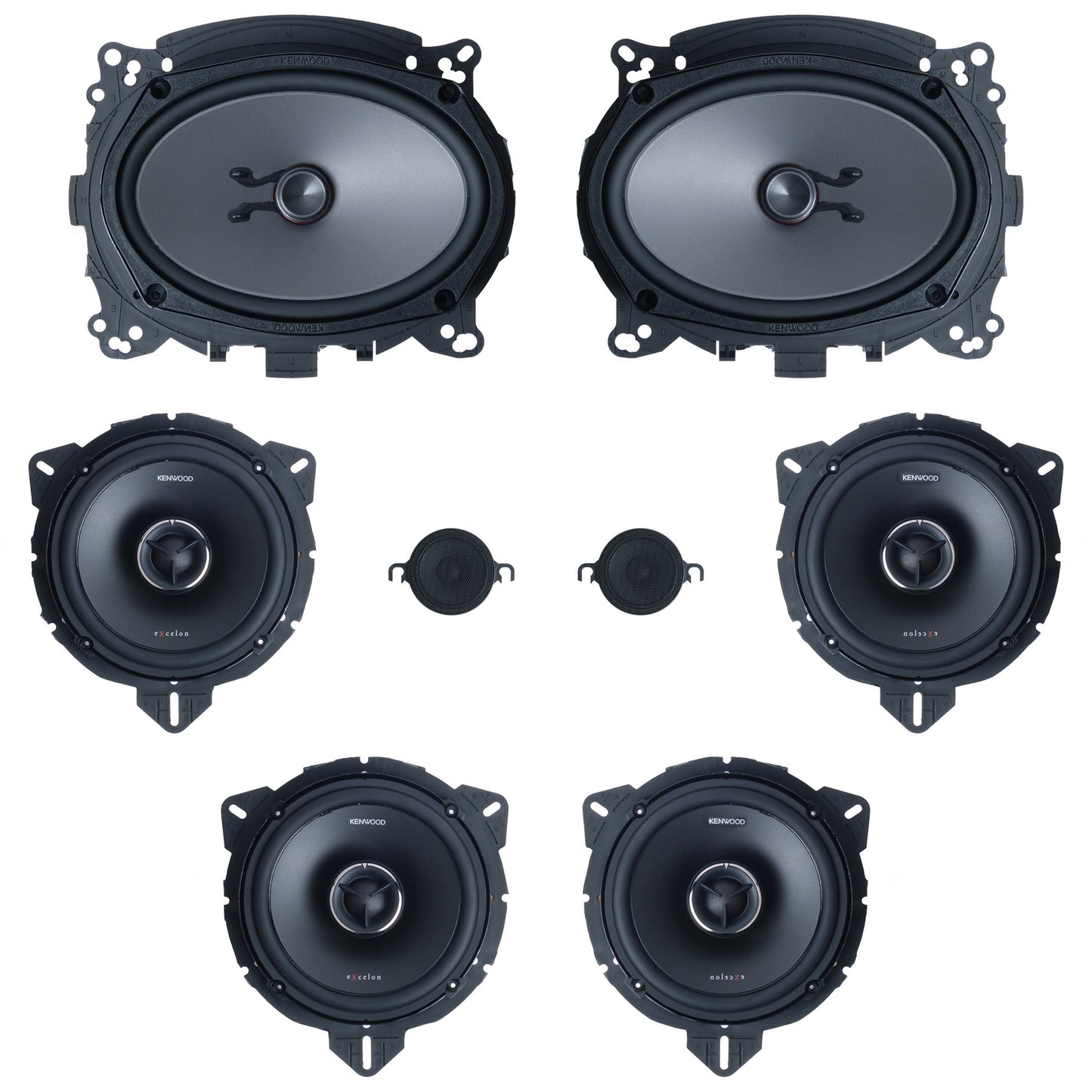 Kenwood eXcelon 8 Speaker Plug & Play Bundle | '10 - '24 4Runner
