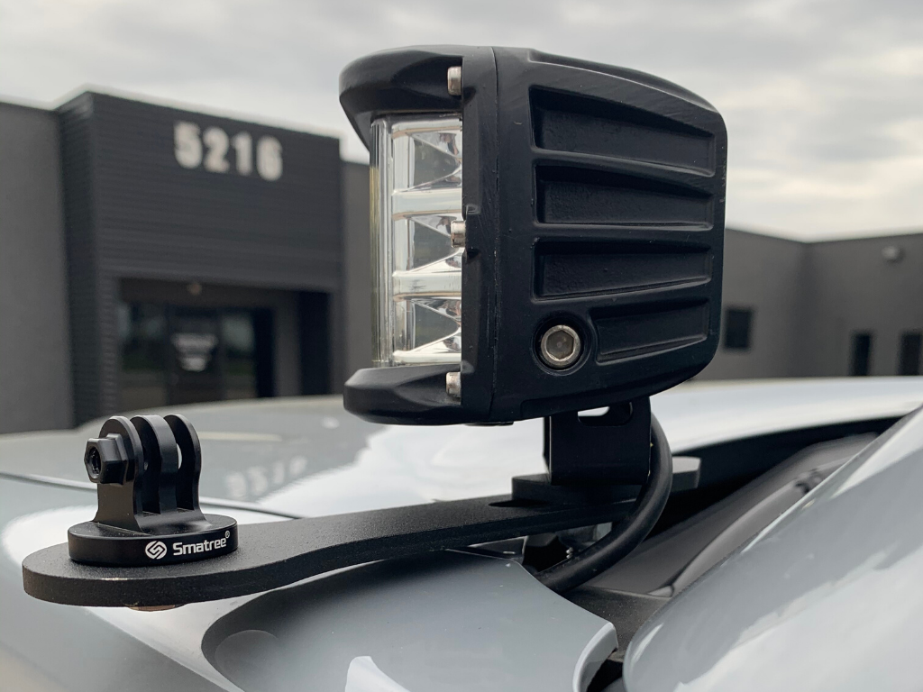 Cali Raised Ditch Light Bracket Extensions