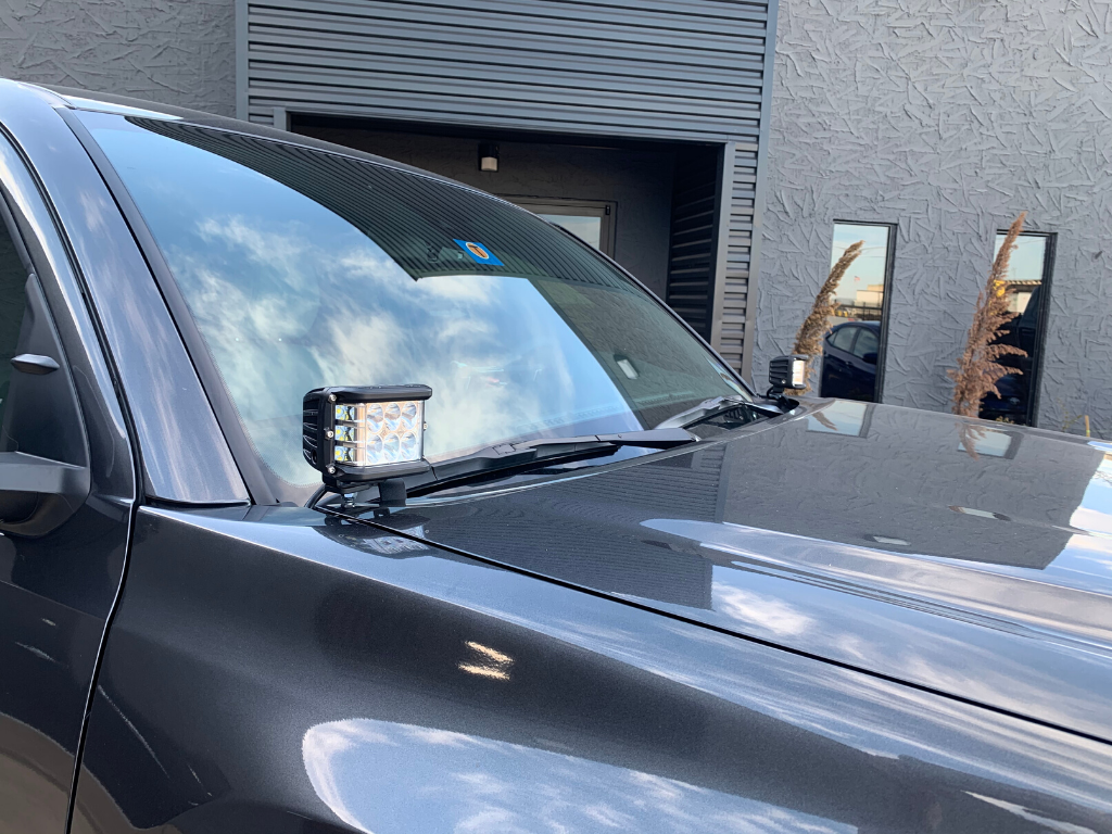 Cali Raised Low Profile Ditch Light Brackets Kit | '16 - '23 Tacoma