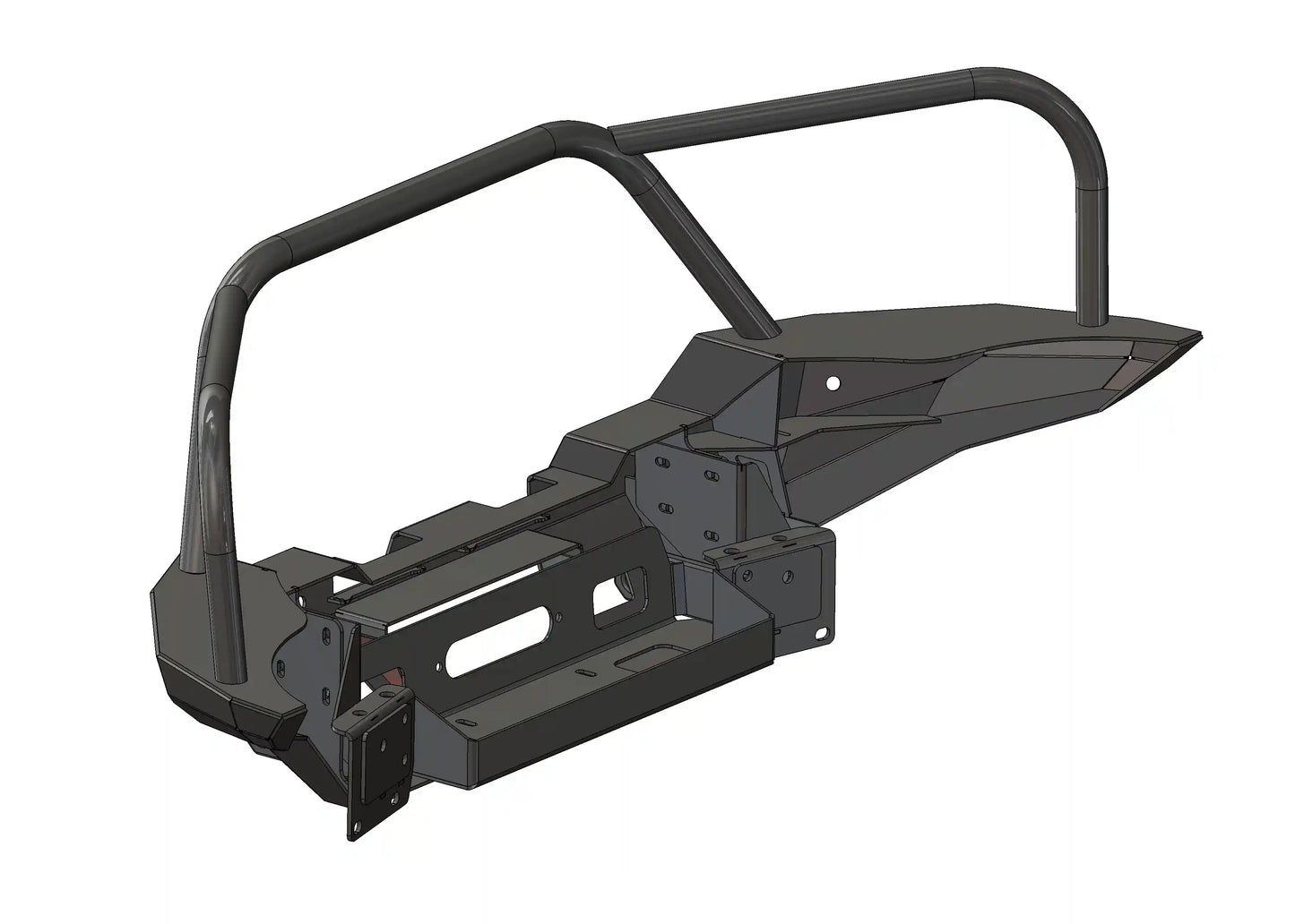 Backwoods Hi-Lite Overland Front Bumper [Bull Bar] | 2024+ Tacoma
