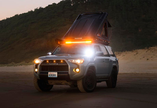 Cali Raised Low Profile LED Ditch Light Brackets Kit | '10 - '24 4Runner