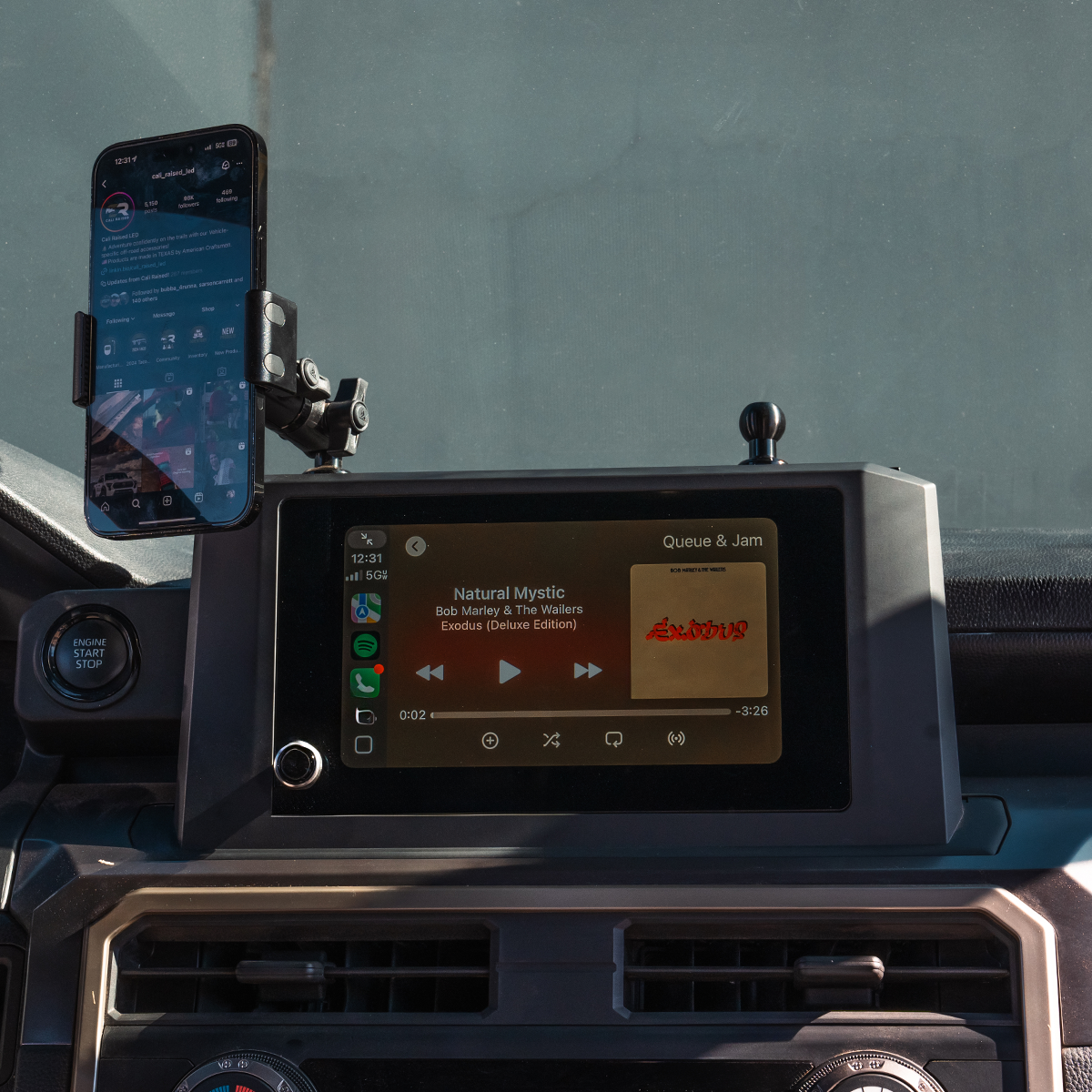 Cali Raised Dash Mount | 2024+ Tacoma
