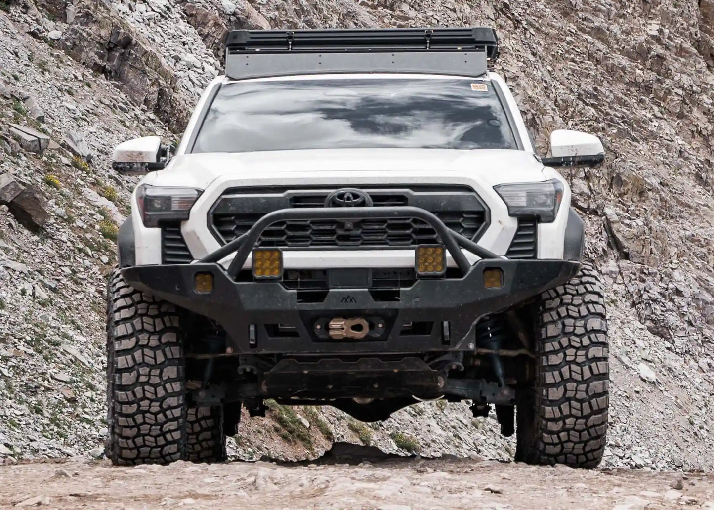 Backwoods  Hi-Lite Overland Front Bumper [PreRunner Bull Bar] | 2024+ Tacoma