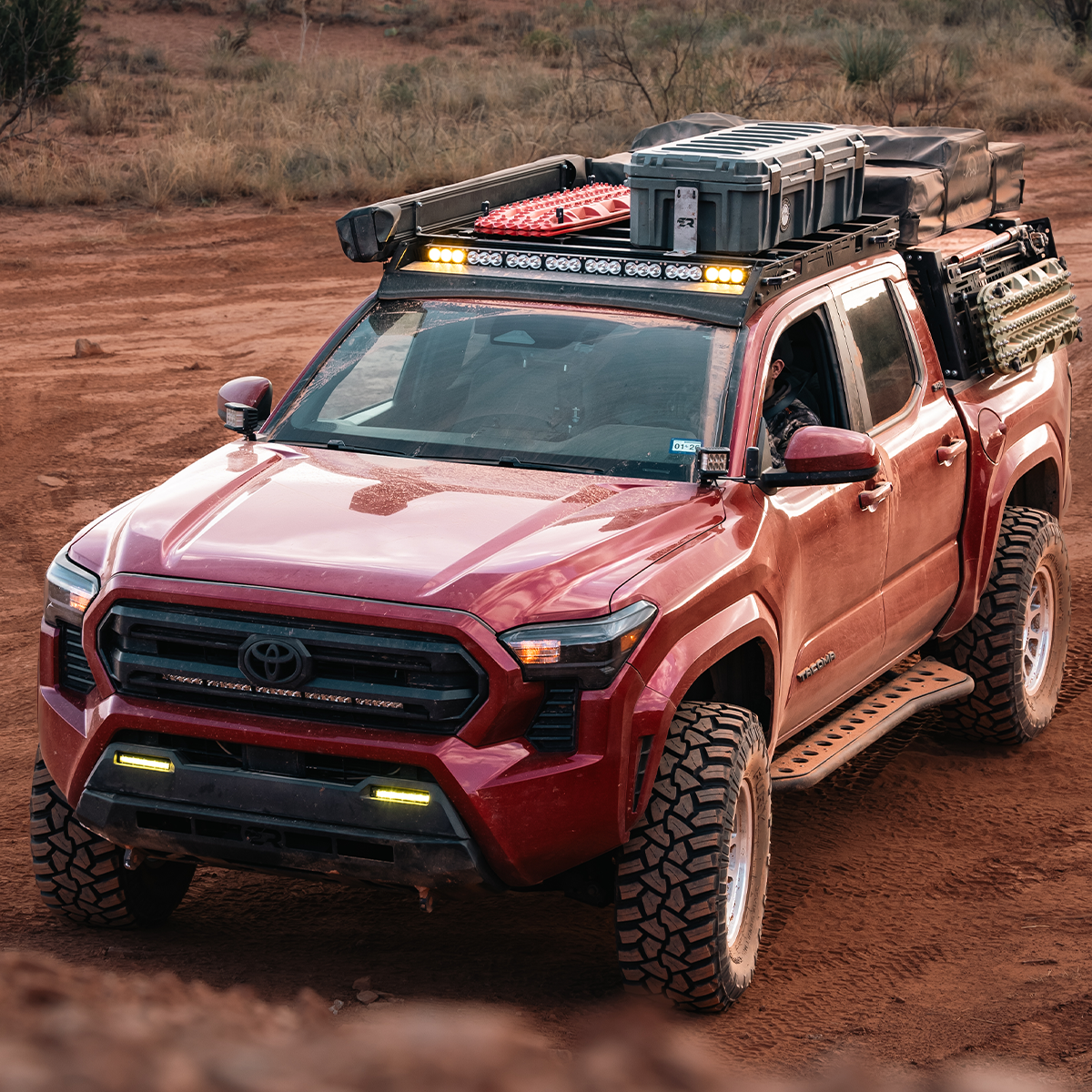 Cali Raised Step Edition Rock Sliders | 2024+ Tacoma