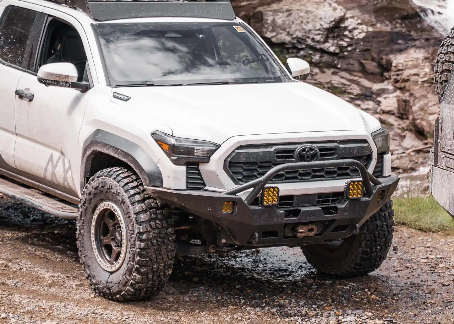 Backwoods  Hi-Lite Overland Front Bumper [PreRunner Bull Bar] | 2024+ Tacoma