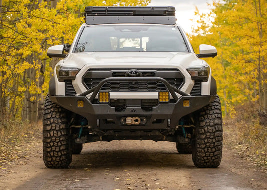 Backwoods  Hi-Lite Overland Front Bumper [PreRunner Bull Bar] | 2024+ Tacoma