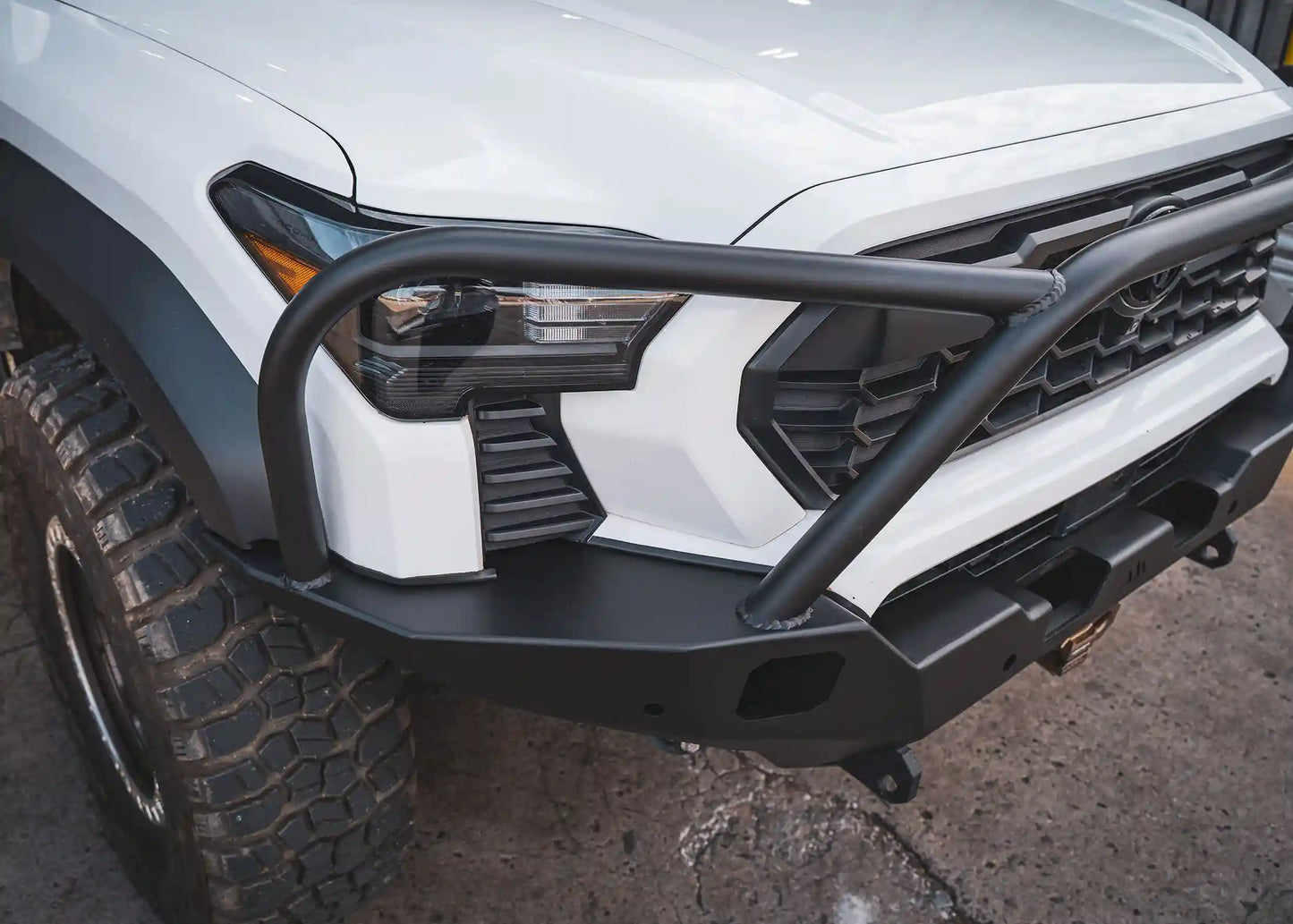 Backwoods Hi-Lite Overland Front Bumper [Bull Bar] | 2024+ Tacoma