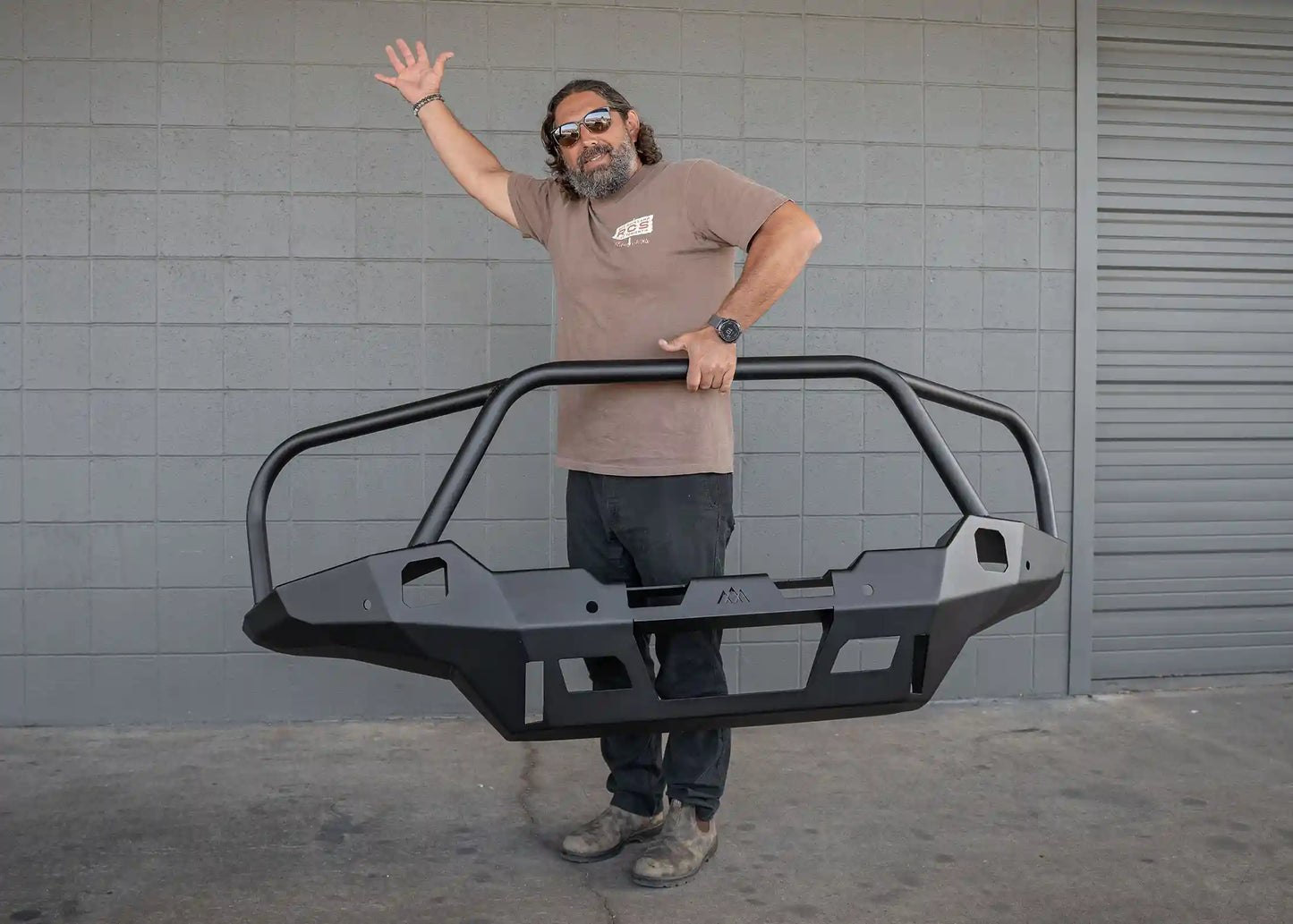 Backwoods Hi-Lite Overland Front Bumper [Bull Bar] | 2024+ Tacoma