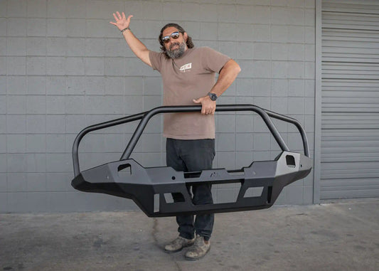 Backwoods Hi-Lite Overland Front Bumper [Bull Bar] | 2024+ Tacoma