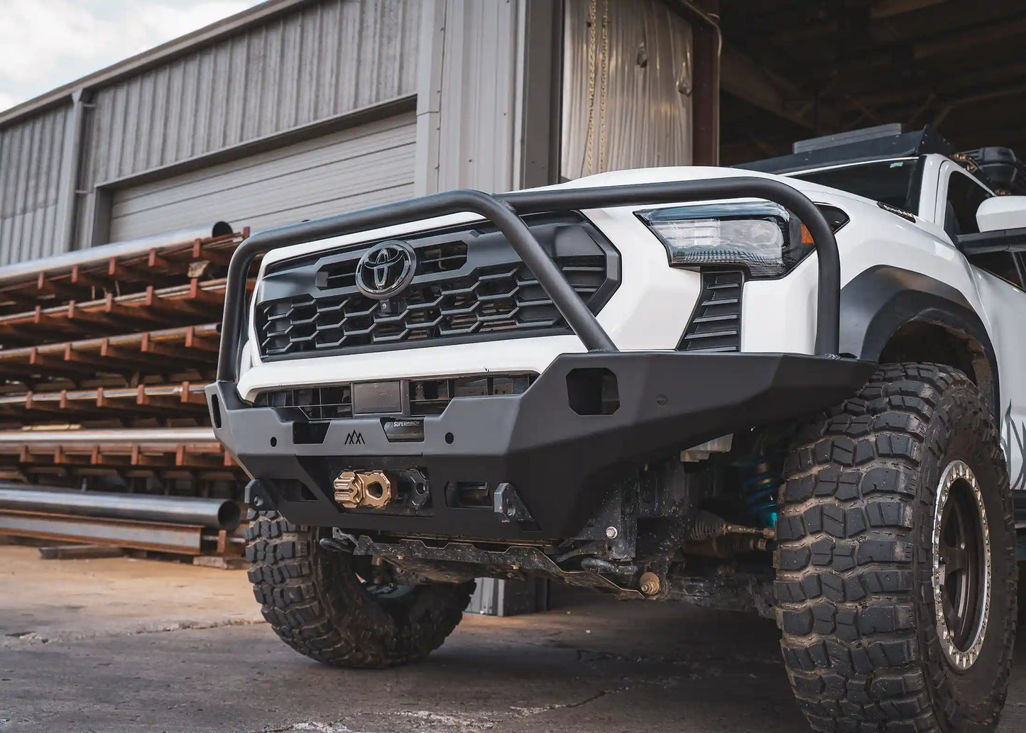 Backwoods Hi-Lite Overland Front Bumper [Bull Bar] | 2024+ Tacoma