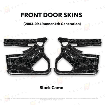 Taco Vinyl 4Runner Door Skins | '03 - '09 4Runner