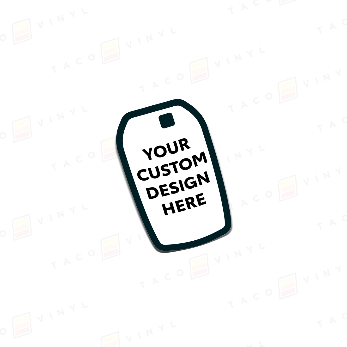 Taco Vinyl Toyota Key Fob Decals (HYQ14FBX)