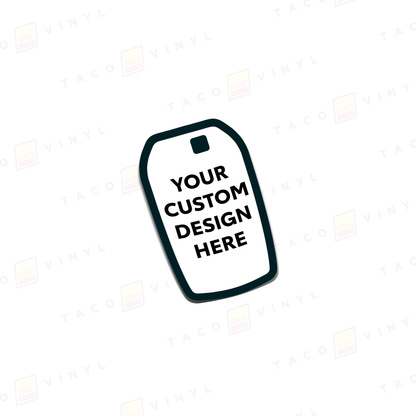 Taco Vinyl Toyota Key Fob Decals (HYQ14FBX)