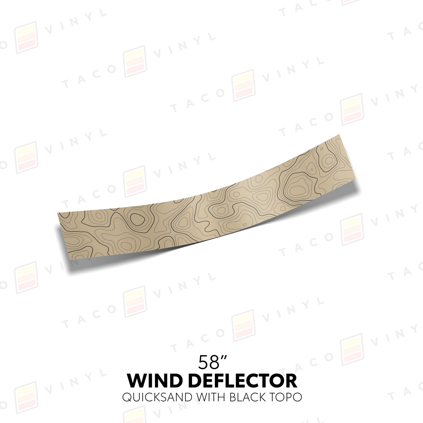 Taco Vinyl Wind Deflector Wrap