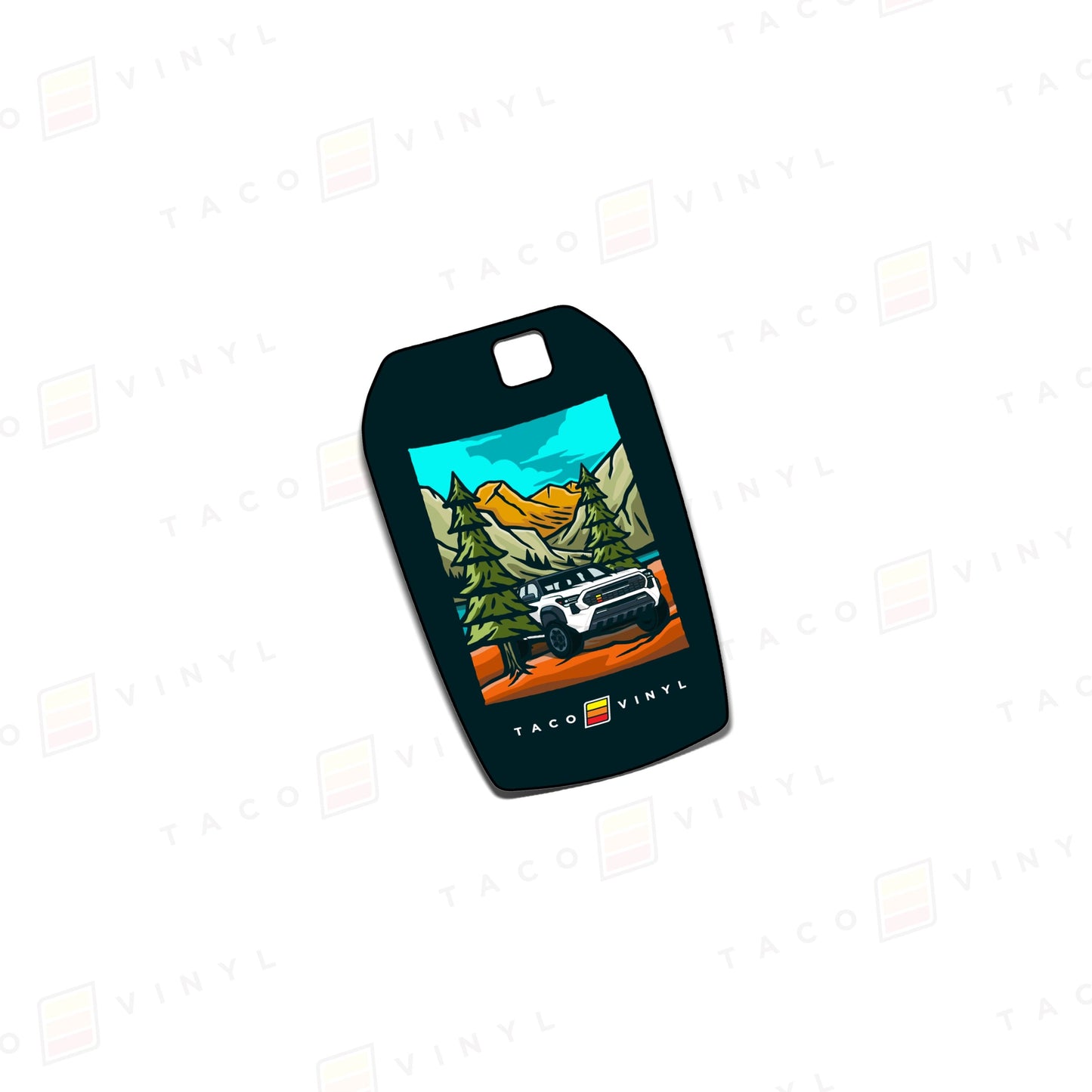 Taco Vinyl Toyota Key Fob Decals (HYQ14FBX)