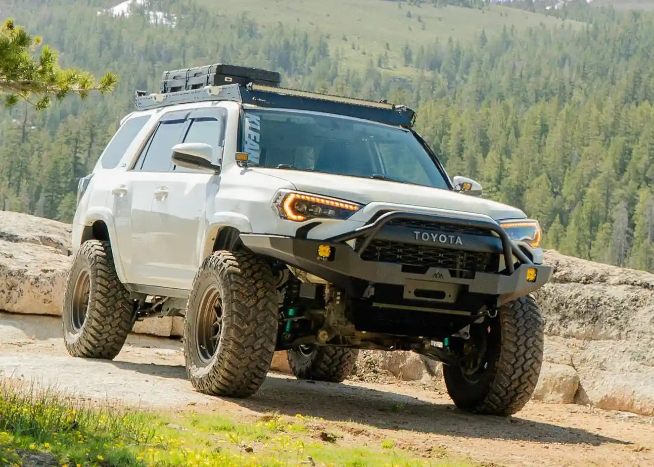 Toyota 4Runner 5th Gen (2010-2024) Hi-Lite Overland Front Bumper [PreRunner Bull Bar]