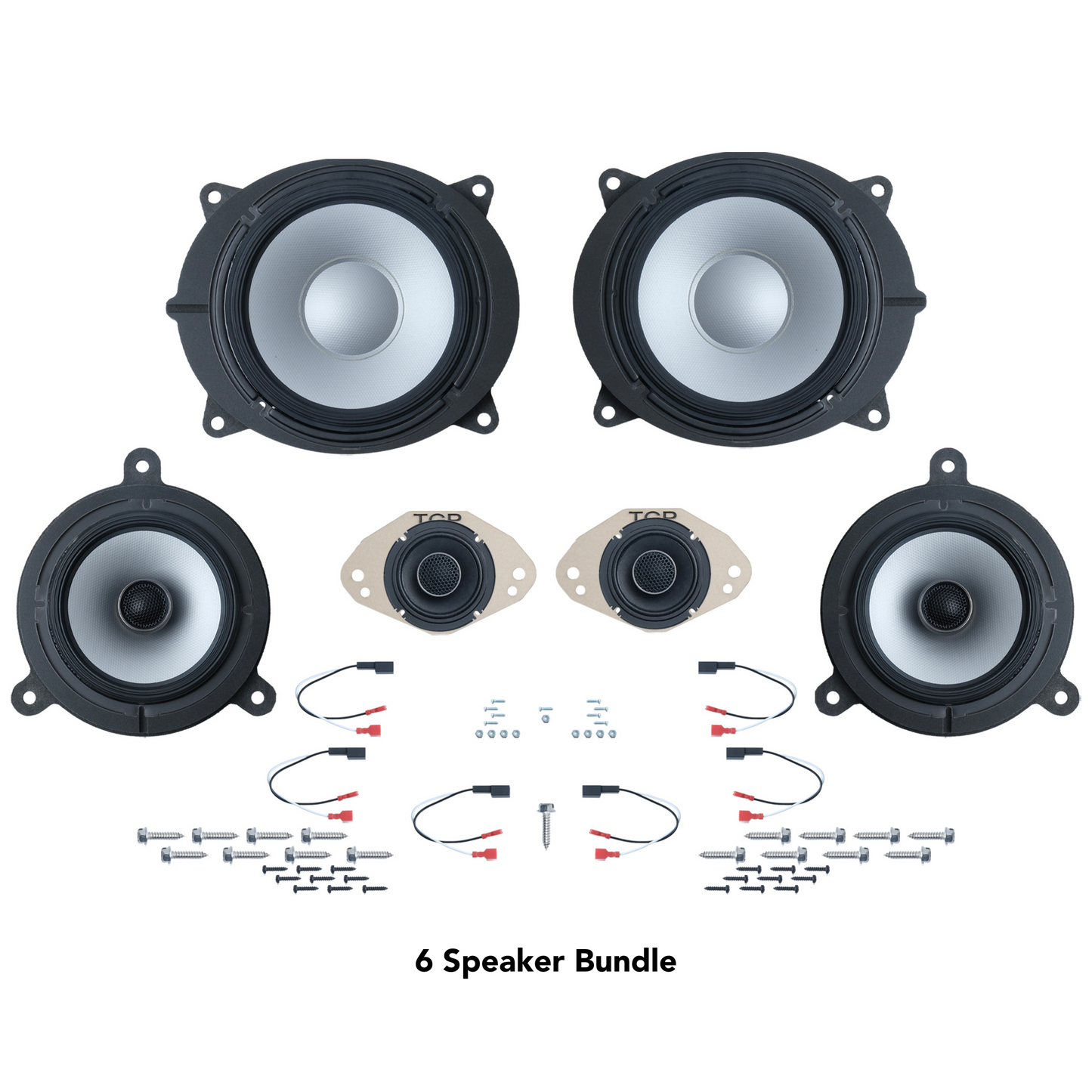 Alpine 6 or 8 Speaker Plug & Play Bundle (8