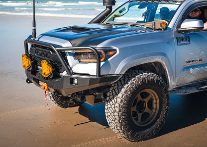 Toyota Tacoma 3rd Gen (2016-2023) Hi-Lite Overland Front Bumper [Bull Bar]