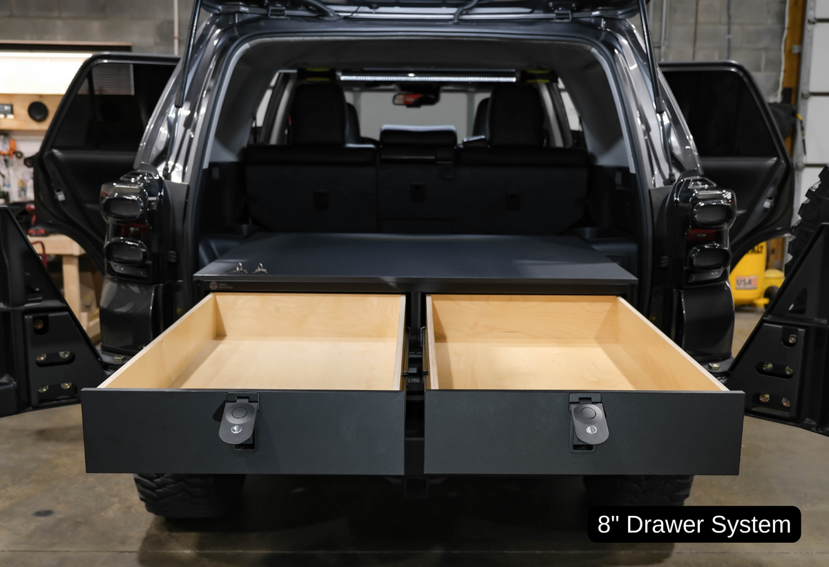 4runner Rear Storage Drawer System Toyota 4Runner Drawer System | '10 - '24 4Runner – Trail Grid Pro