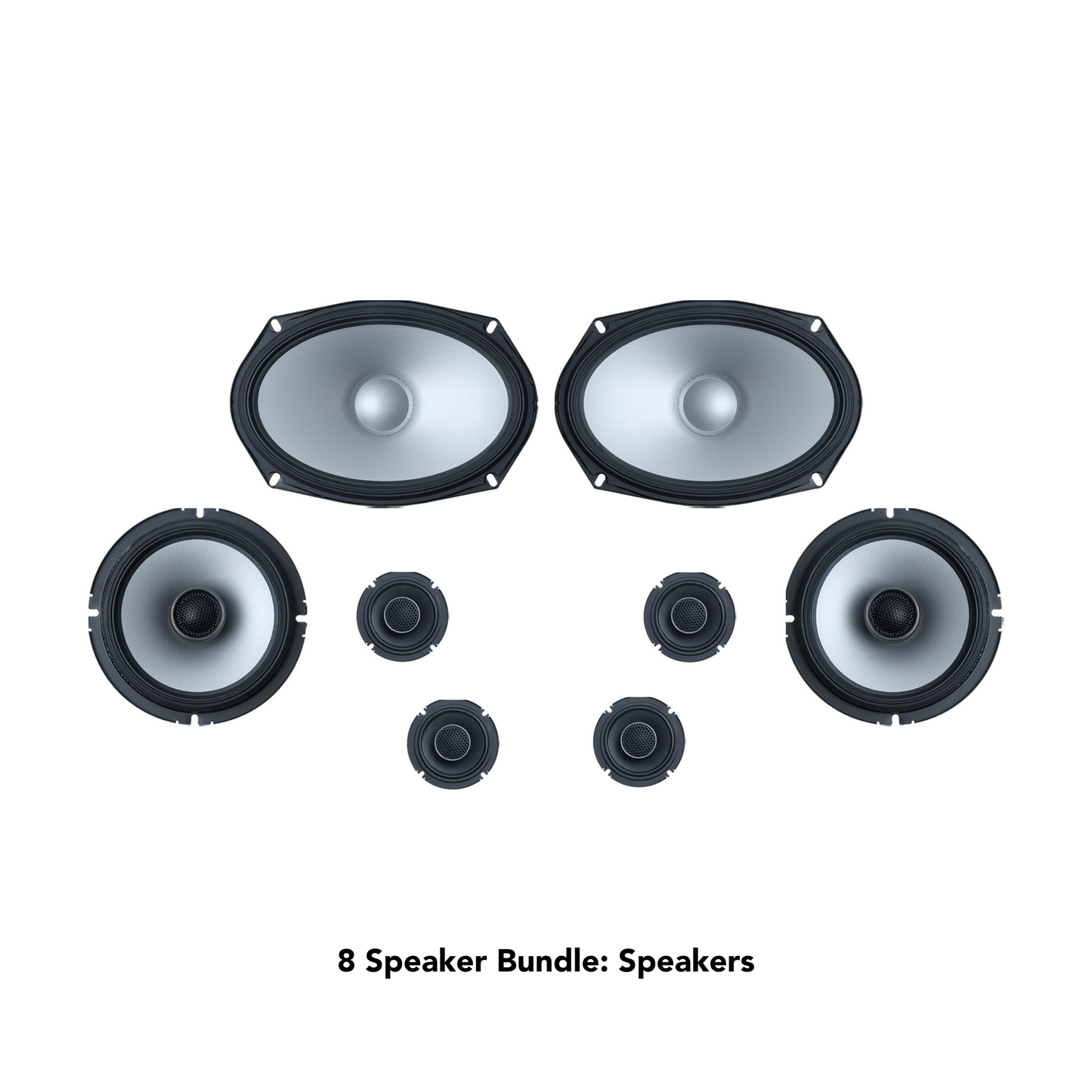Alpine 8 or 12 Speaker Plug & Play Bundle (6x9 Front Door Speaker) | '25+ 4Runner