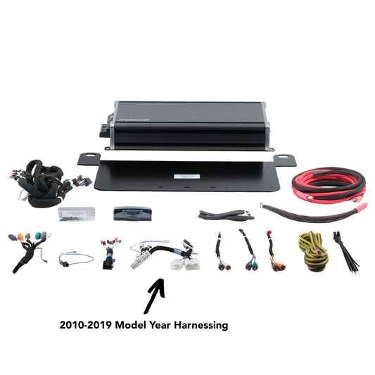 Kicker Plug & Play 5-Channel Amplifier Kit | '10 - '24 4Runner