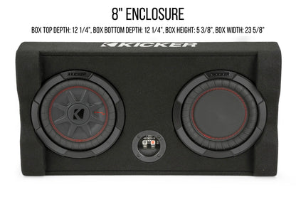 Kicker Plug & Play 5-Channel Amplifier and Down-fire Subwoofer Kit | '10 - '24 4Runner