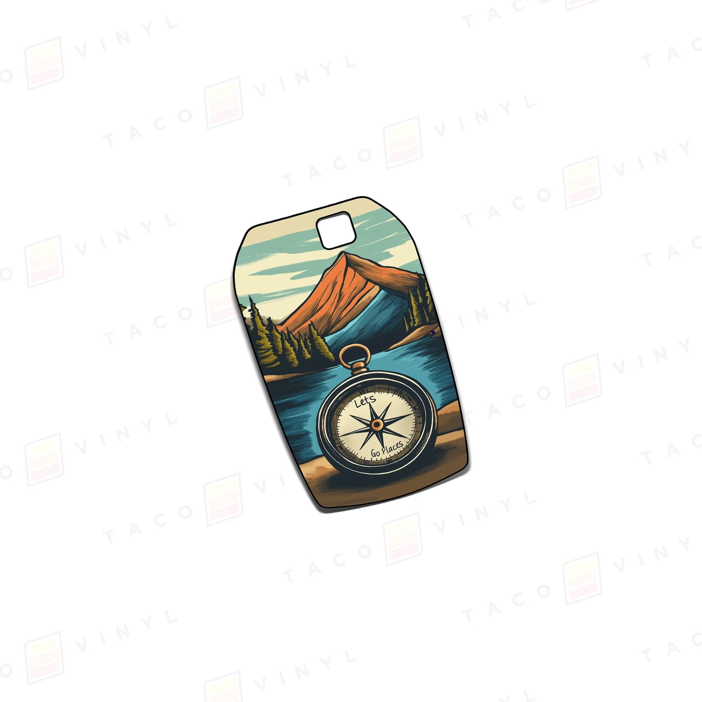 Taco Vinyl Toyota Key Fob Decals (HYQ14FBX)