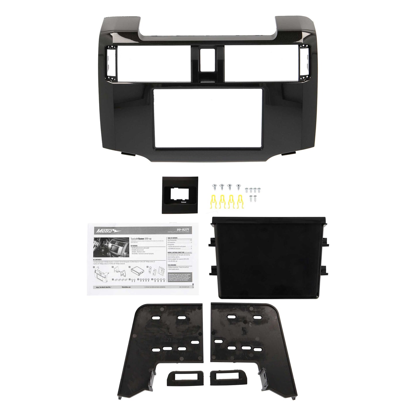 4Runner Metra Dash Kit (High Gloss Charcoal) | '10 - '24 4Runner