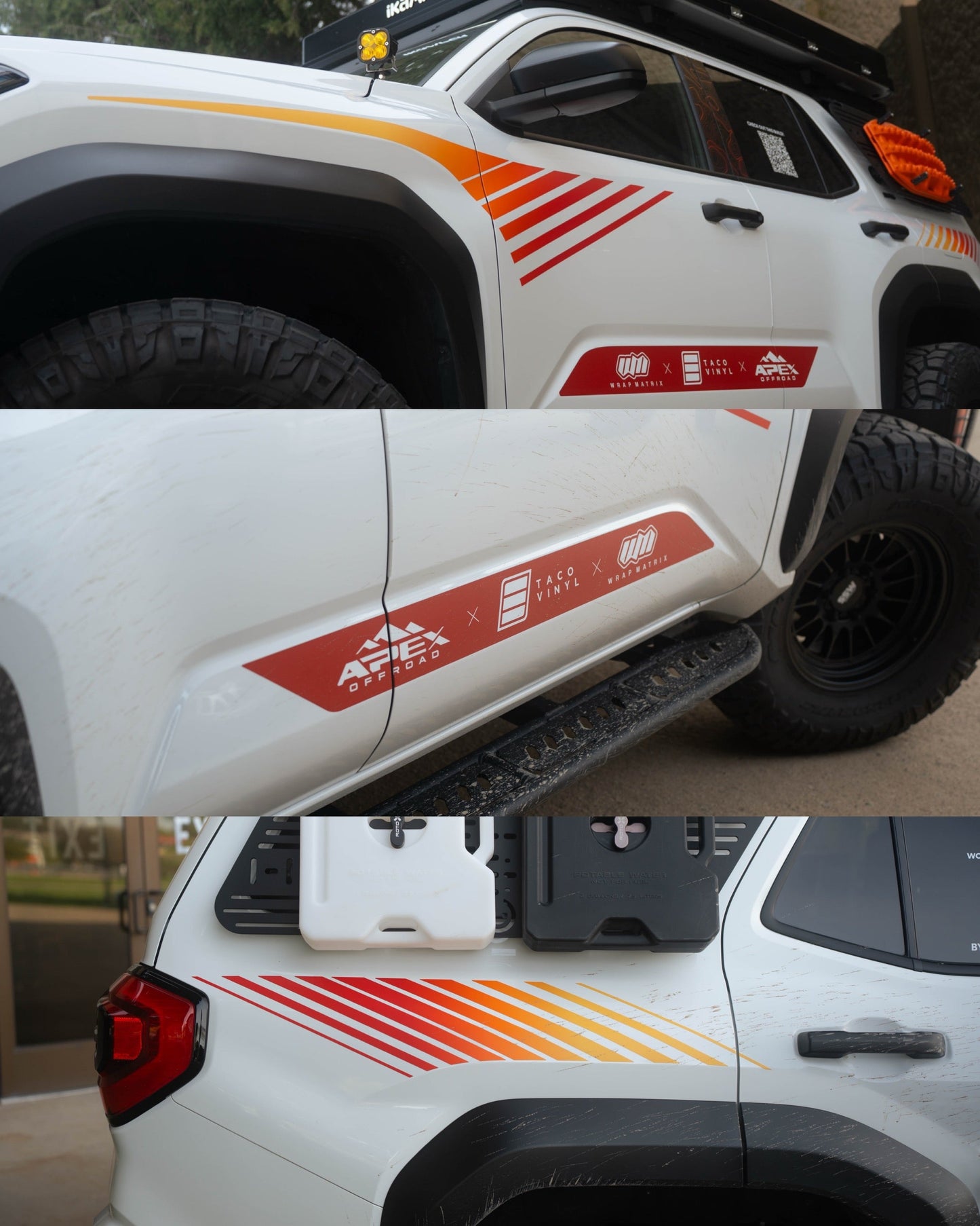 Taco Vinyl Tacoma/4Runner Hyper Stripe Kit | '24+ Tacoma & '25+ 4Runner