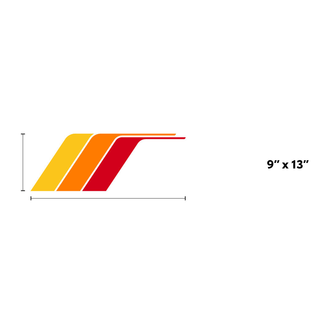 Universal Retro Side Stripes