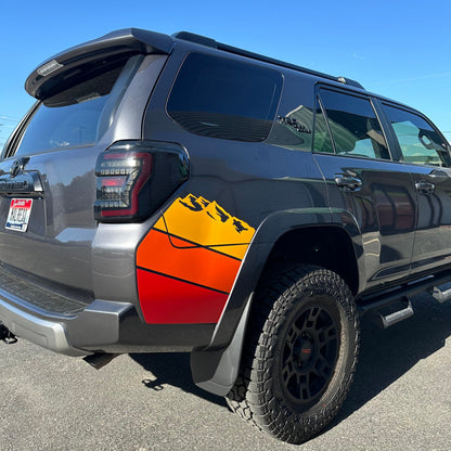 Taco Vinyl 4Runner Rear Fender Decals | '10 - '24 4Runner