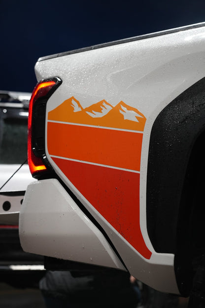 Taco Vinyl Lower Bedside Decals | '24+ Tacoma