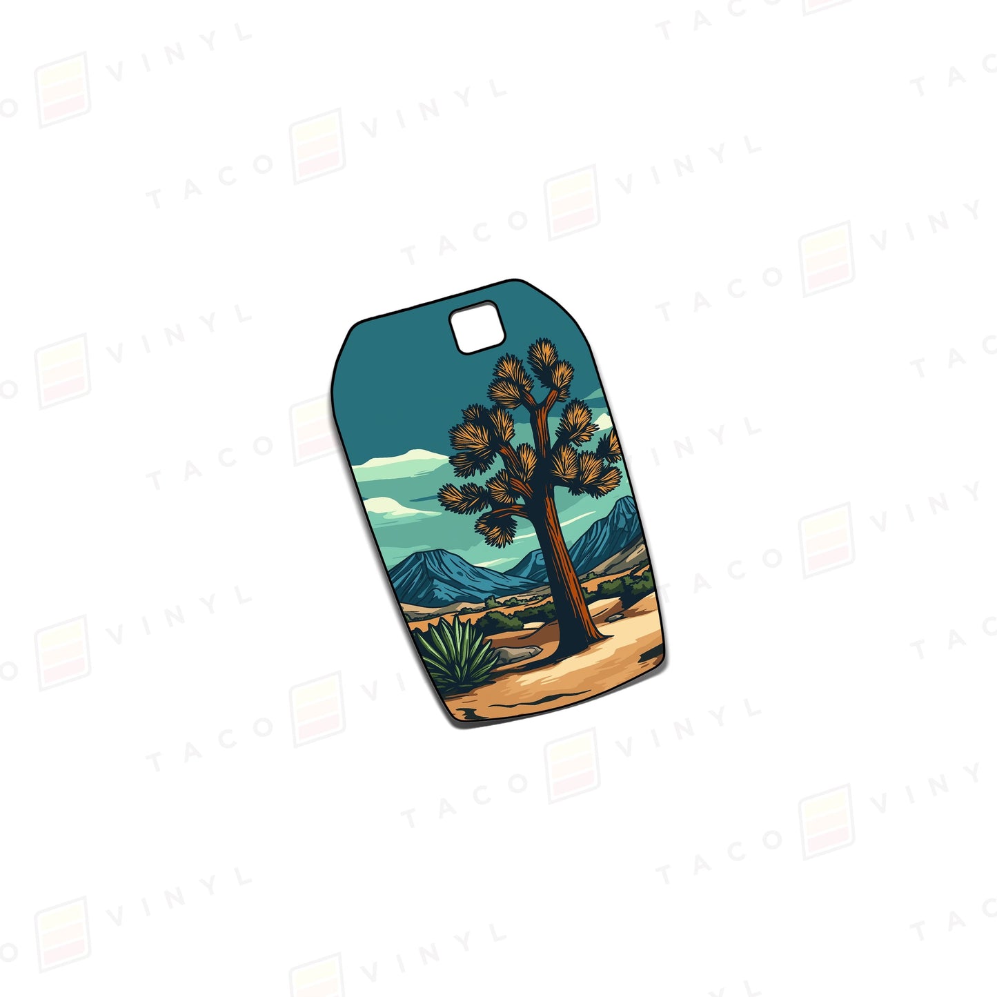 Taco Vinyl Toyota Key Fob Decals (HYQ14FBX)