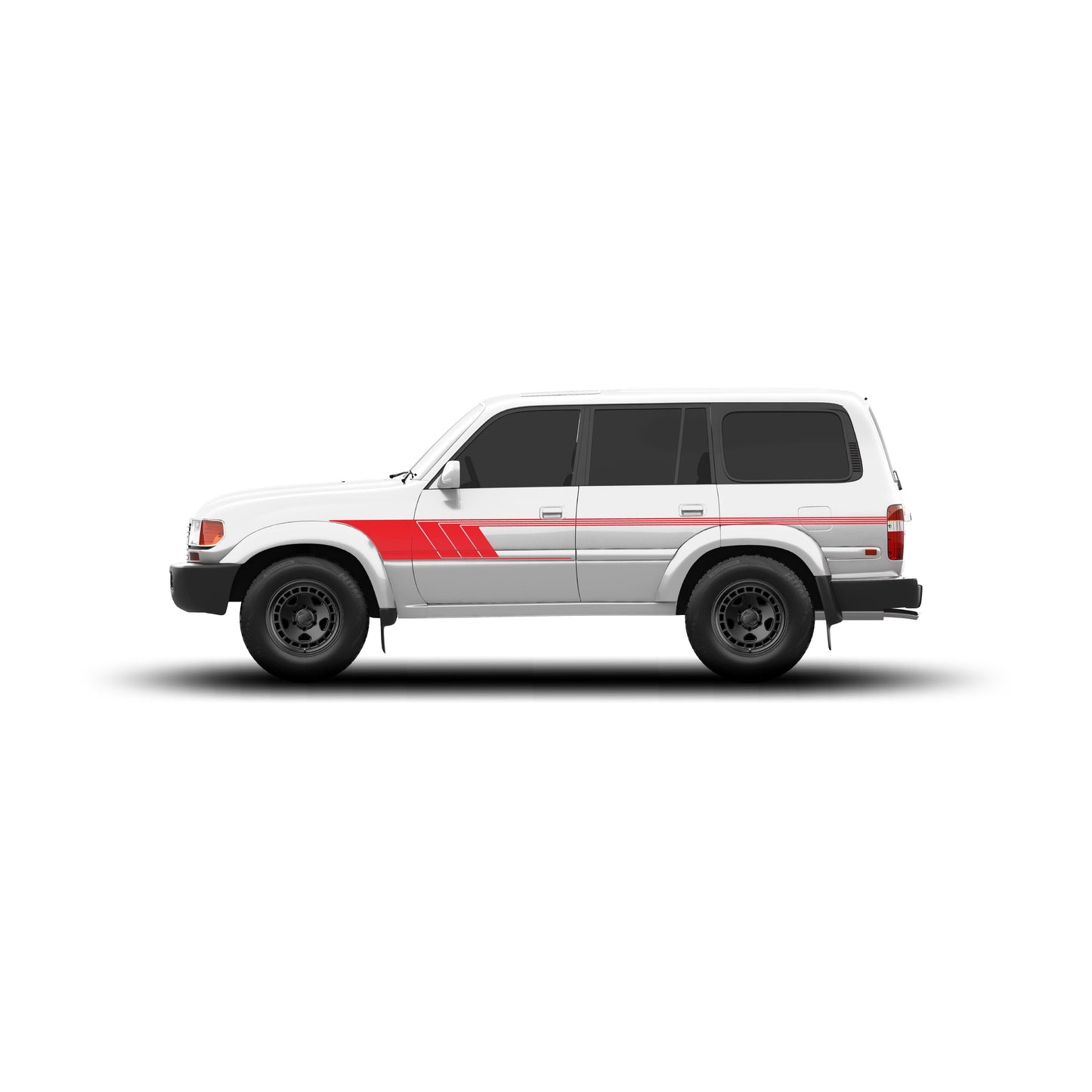 Taco Vinyl 80 Series Land Cruiser Retro Stripes