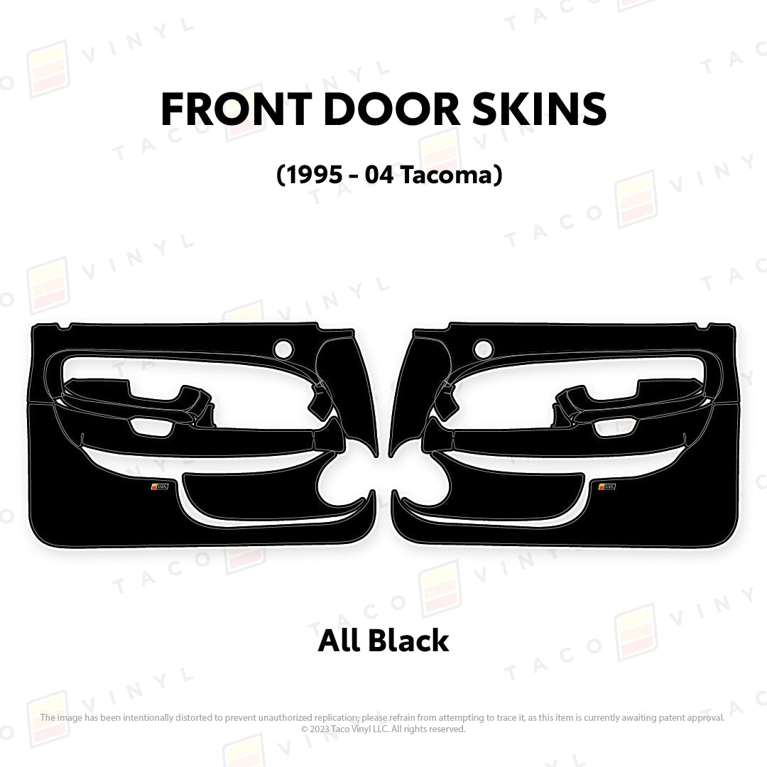 Taco Vinyl Tacoma Door Skins | '95 - '04 Tacoma