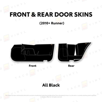 Taco Vinyl 4Runner Door Skins (Lower Section) | '10 - '24 4Runner