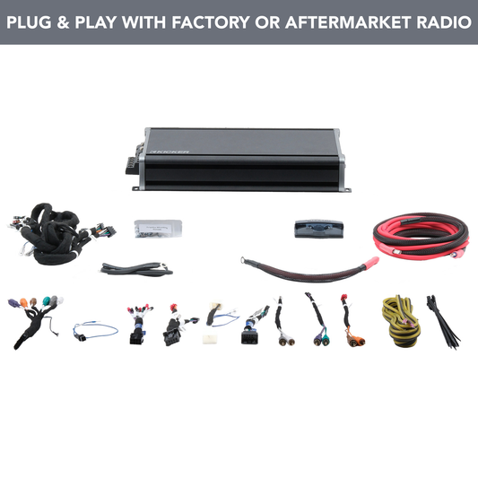 Kicker Plug & Play 5-Channel Amplifier Kit | '16 - '23 Tacoma