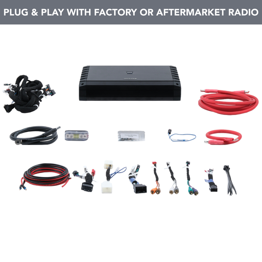 Alpine Plug & Play 5-Channel Amplifier Kit | '16 - '23 Tacoma