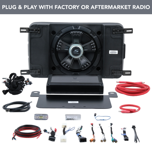 Alpine Plug & Play 5-Channel Amplifier & Down-fire Subwoofer Kit | '10 - '24 4Runner