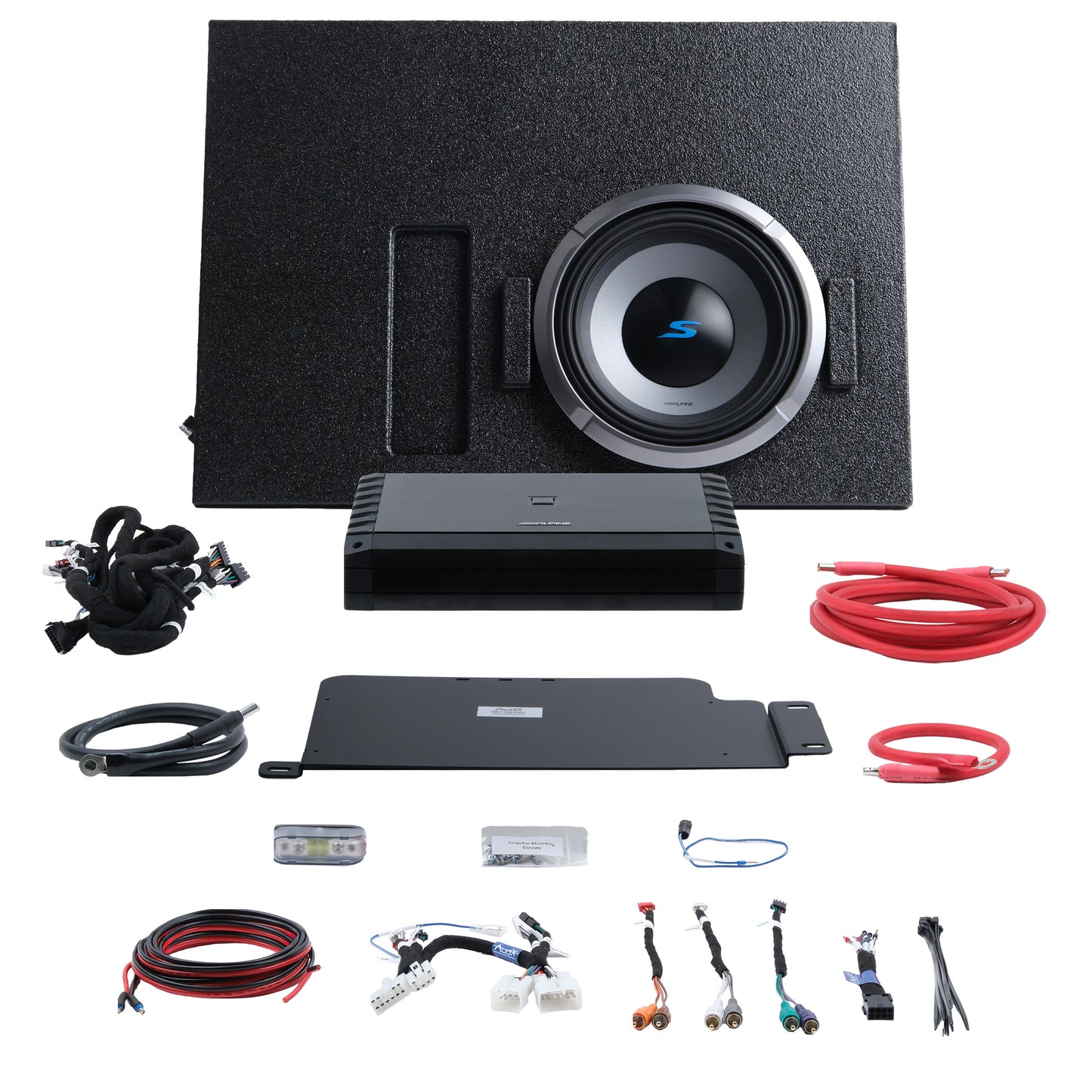 Alpine Plug & Play 5-Channel Amplifier and 10