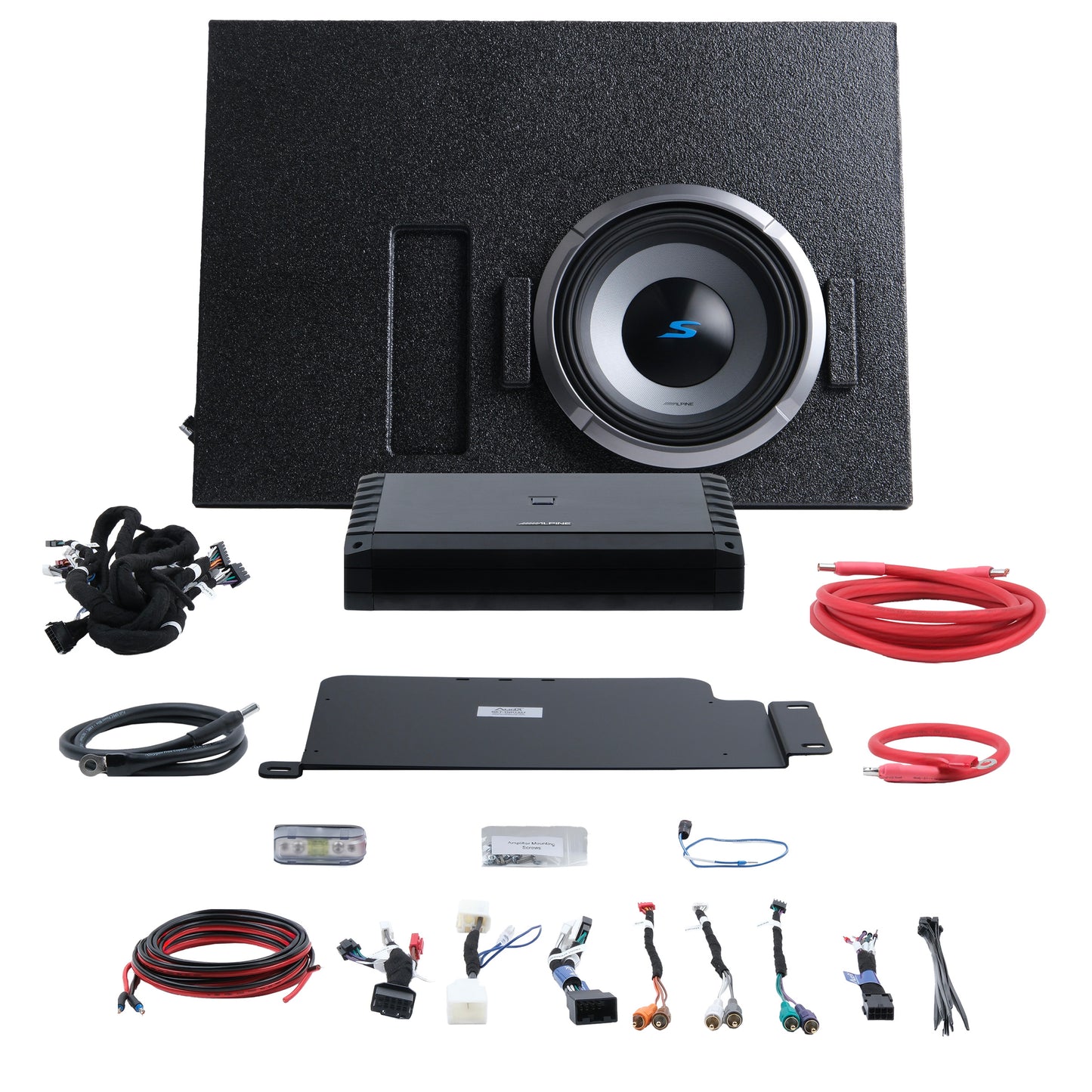 Alpine Plug & Play 5-Channel Amplifier and 10