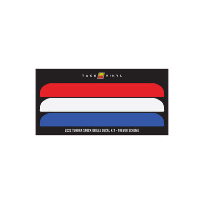 Taco Vinyl Tundra Offroad Grille Decal | '22+ Tundra
