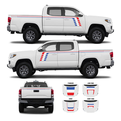 Taco Vinyl Tacoma Checkered Stripe Kit | '16 - '23 Tacoma