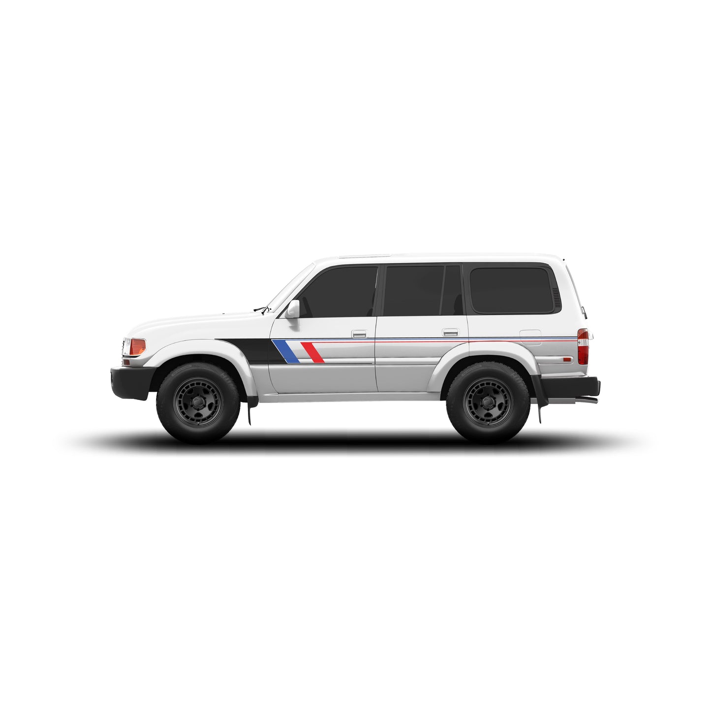 Taco Vinyl 80 Series Land Cruiser Retro Stripes